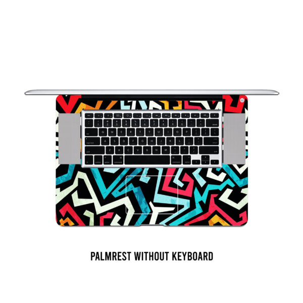 Doodle pattern 04 laptop skin - Image 4