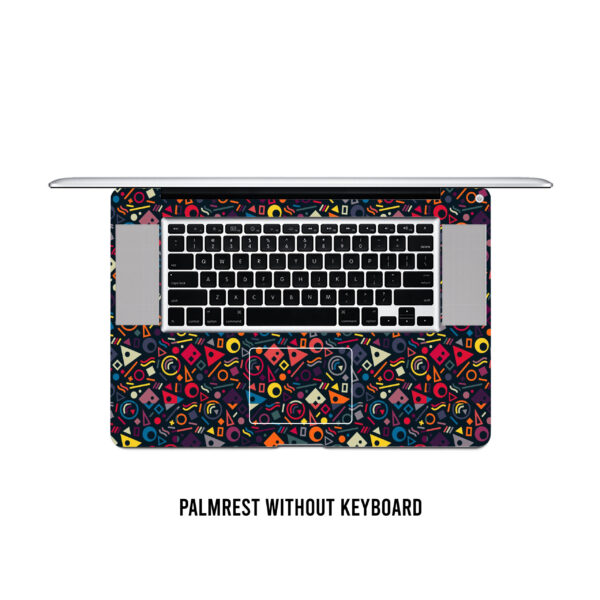 Doodle pattern 02 laptop skin - Image 3