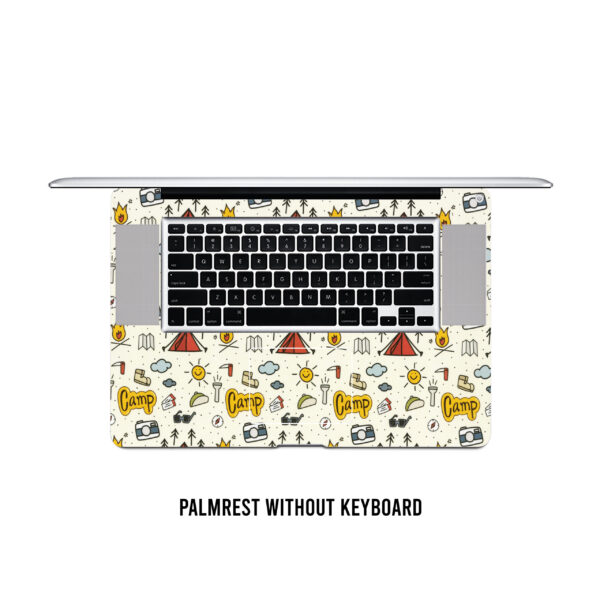 Doodle pattern 05 laptop skin - Image 3