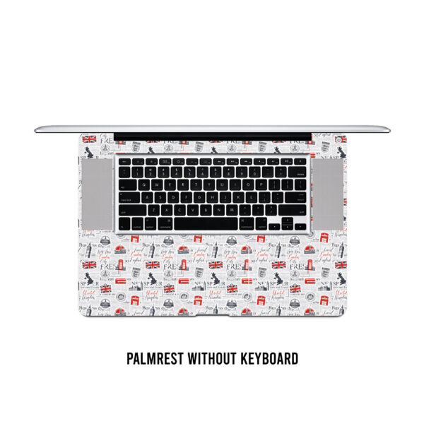 Doodle pattern 08 laptop skin - Image 3