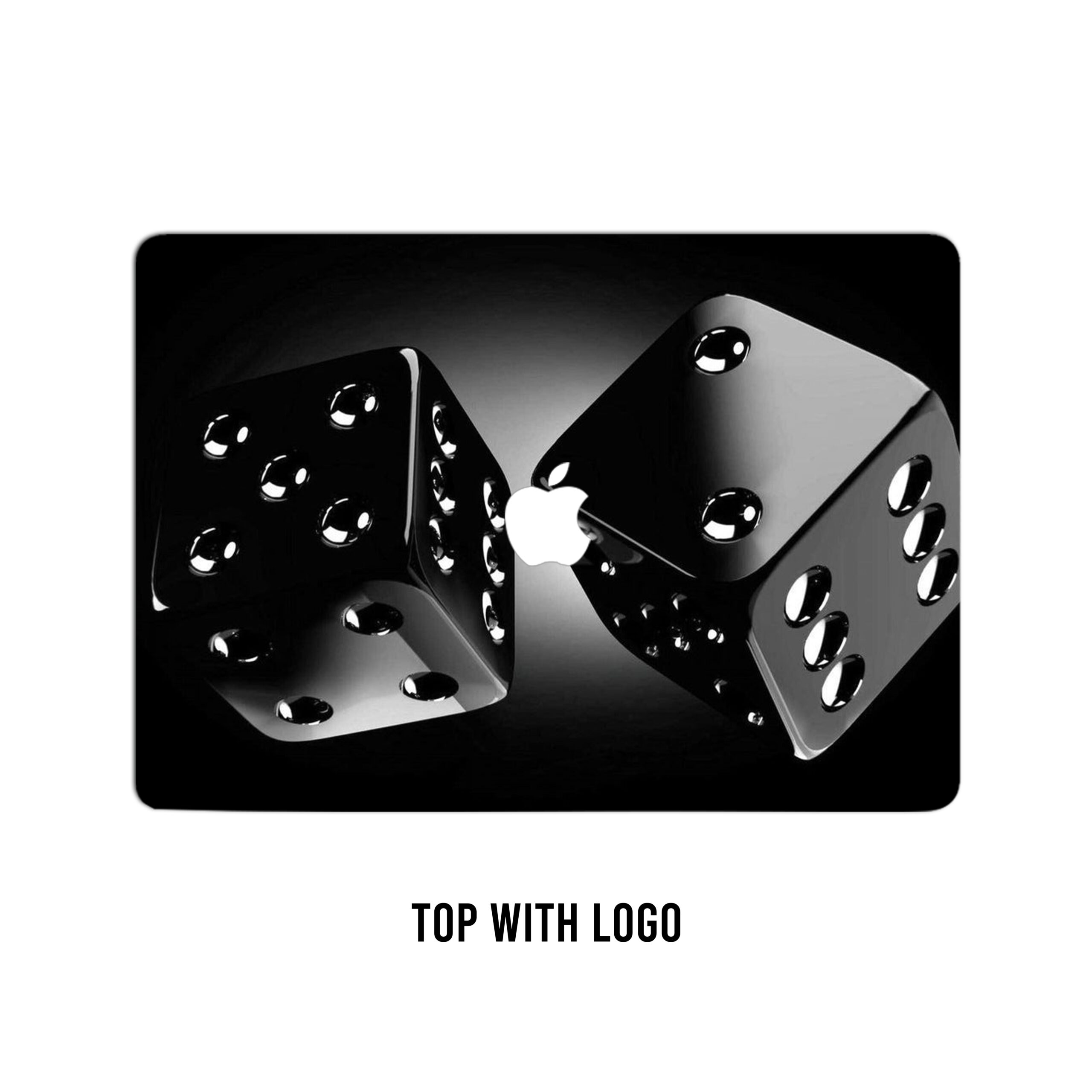 Lucky Rrolls! 3D dice delight skin. Elevate your laptop  with the charm of board Games and fortune’s favors