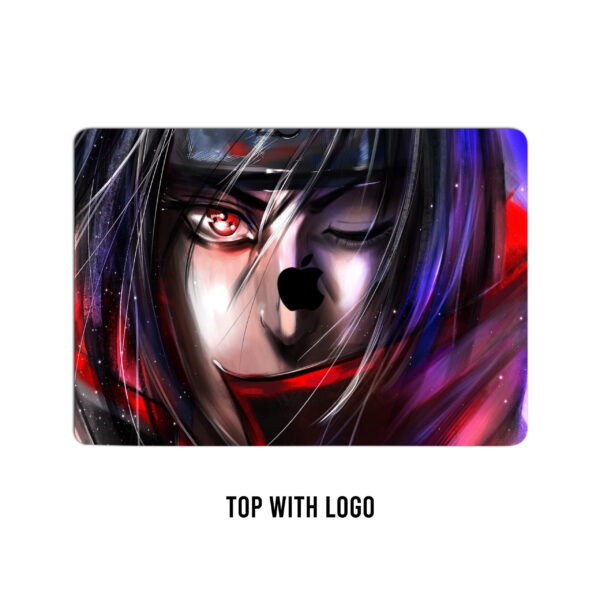 Eternal shadows! Itachi uchiha's legacy. Unleash the power of the mangekyō sharingan with this striking laptop skin