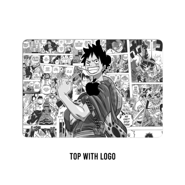 Grinning captain! Monkey d. Luffy's manga magic. Infuse your laptop with joyful adventure and boundless optimism