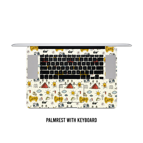 Doodle pattern 05 laptop skin - Image 4