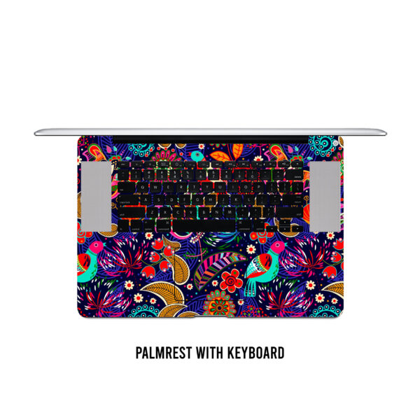 Doodle pattern 14 laptop skin - Image 3