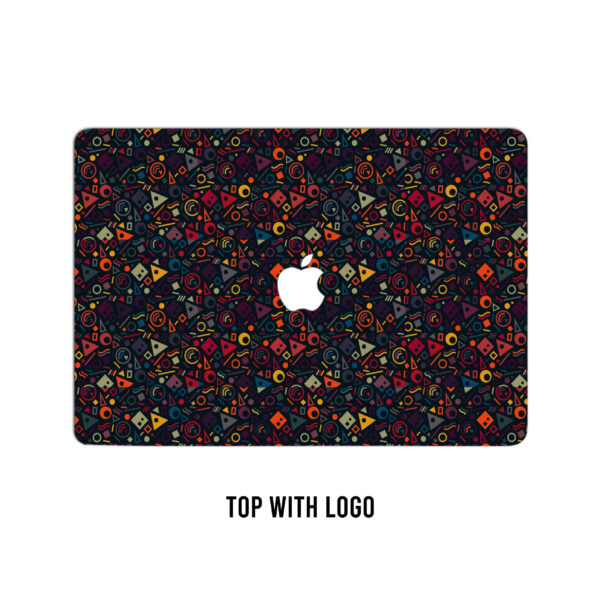 Doodle pattern 02 laptop skin