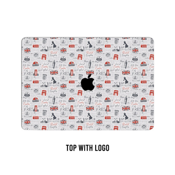 Doodle pattern 08 laptop skin