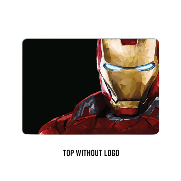 Behold the iconic Iron Man, a portrait of fierce determination as his eyes glow with the brilliance of power - Image 2