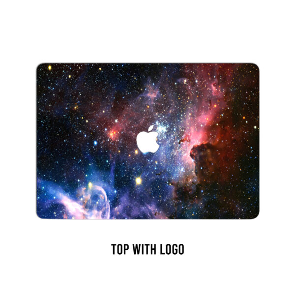 Laptop wrap with celestial wonders, where every star has a story to tell