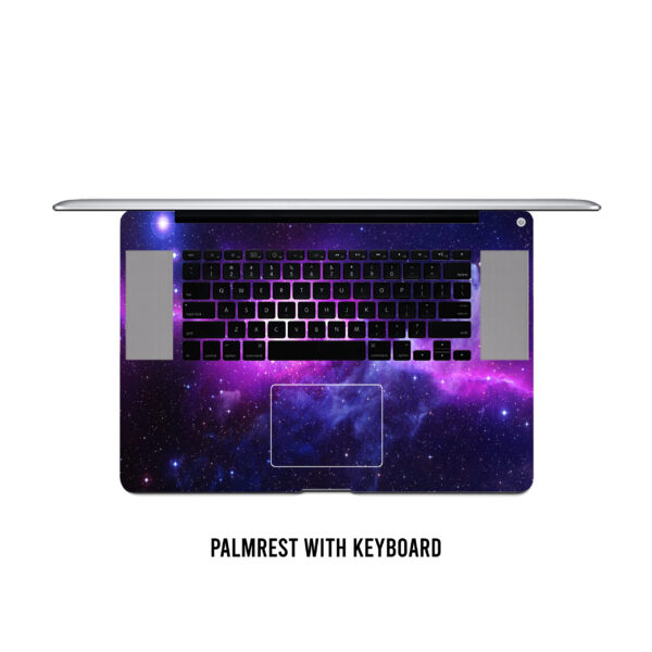 Laptop skin displays chasing sunbeams through the galaxy's glittering tapestry - Image 4