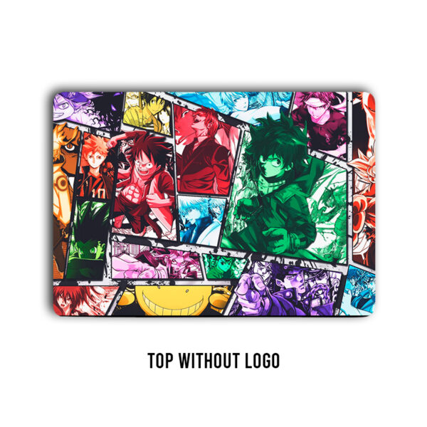 Anime mosaic, embrace the legends. Greatest anime collage laptop skin for true otaku vibes! - Image 2