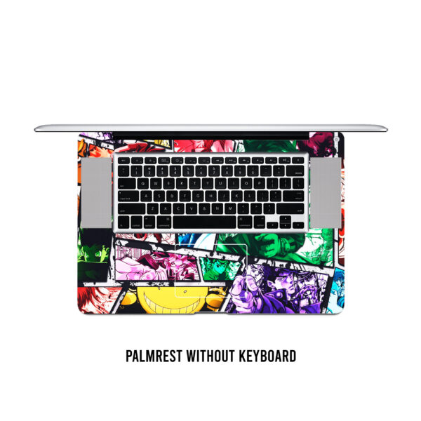 Anime mosaic, embrace the legends. Greatest anime collage laptop skin for true otaku vibes! - Image 3