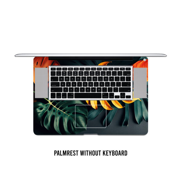 Tropical radiance! monstera leaves laptop skin - Image 4